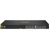 HPE Switch di rete HPE Aruba 6100 24G Class4 PoE 4SFP+ 370W Gestito L3 Gigabit Ethernet (10/100/1000) Supporto Power over (PoE) 1U Nero [JL677A#ABB]