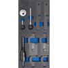 BGS technic BGS Carrello da officina 1/3: Strumenti di regolazione del motore per Porsche Panamera / Cayenne V8 8 pezzi - 8835