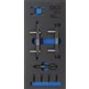 BGS technic BGS carrello officina 1/3: Set di attrezzi per la regolazione del motore per Jeep 3.0 V6 Diesel 9 pezzi - 9695
