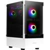 Gamdias Talos E3 WH GAMING Miditower Bianco