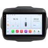 OEM Lettore multimediale per auto, con interfaccia touchscreen, sistema di navigazione, compatibile con Jeep Renegade dal 2016 al 2020, con connettività 4G, modello QS8 (8GB di RAM, 128GB di memoria) - Tipo B
