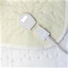 StarTech Coperta riscaldante elettrica - Sottiletta riscaldante 150x80 cm, 220V - Doppio strato in flanella - Lavabile in lavatrice - Riscaldatore per letto invernale - Beige