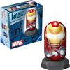 Ravensburger - Puzzle 3D, Hylkies Iron Man, Marvel, Puzzle per Adulti e Bambini 12+ Anni, Idea Regalo, Modellismo, 54 Pezzi