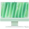 Apple iMac 2024 M4 10 Core | 24 | 16 GB | 256 GB SSD | Vetro standard | verde | Accessori Apple | US