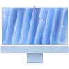 Apple iMac 2024 M4 10 Core | 24 | 16 GB | 512 GB SSD | Vetro standard | blu | Accessori universali compatibili | UK