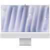 Apple iMac 2024 M4 10 Core | 24 | 24 GB | 512 GB SSD | Vetro standard | argento | Accessori universali compatibili | UK