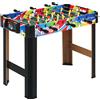 HOMCOM Calcio Balilla Classico con 2 Tabelloni Segnapunti 86.5x43.5x63 cm