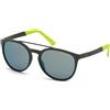 WEB Occhiali da Sole Web WE0183 96Q SHINY DARK GREEN 54/19/ UNISEX