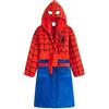Get Trend Marvel Vestaglia Bambino Spiderman - Vestaglia Invernale Pile Morbido (Rosso/Blu, 9-10 anni)