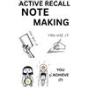 A L G Active Recall Note Making (Tascabile)
