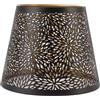 Hyuduo Paralume in Ferro con Motivo Albero, Vintage Traforato per Lampadario Lampada da Tavolo Piantana, Compatibile E27 E26, 13x19x15 cm, Decorativo Moderno per Soggiorno Camera Ufficio