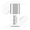 Semilac Smalto Semipermanente One Step Glossy, S110 The White