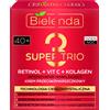 Bielenda Super Trio (Retinolo + Vit C + Collagene) Crema Antirughe 40+ Giorno/Notte 50 ml