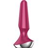 Satisfyer Massaggiatore Plug-ilicious 2 Connect App Berry plug anale