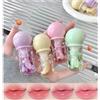 DENESTUP Set Di 4 Lucidalabbra Idratanti, Set Di Lucidalabbra Al Gusto Di Frutta, Lipgloss Brillante, Gelatina per Labbra Carina Lucidalabbra per donne, Regalo per Feste, Trucco Non Tossico