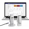 TFA Dostmann WeatherHub Starter Kit per Il monitoraggio del Riscaldamento, Bianco, L138 x L101 x H291 mm