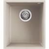 Elleci Lavello 1 vasca 38x44 Granitek Bianco Soft | Elleci Quadra 100 Sottotop LGQ10039BSO