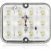 ETUKER 1piece Led Luce Retromarcia 12v24v Rimorchio Fari Retromarcia Impermeabile