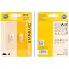 HELLA 8GP 003 594-123 Alogeno Lampadina - W5W - Standard - 12V - 5W - Modello presa lampadina: W2.1x9.5 - Blister - Quantità: 2