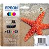 EPSON 603XL Stella Marina C13T03A64010 4COL x XP-2100/XP-3100/XP-4100 MULTIPACK ORIGINALE C13T03A64010 - C13T03A64010