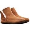 Sorel Nakiska Bootie, Pantofole da stivale Donna, Camel Brown/Natural, 42 EU