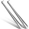 ZOMAKE Calzascarpe Lungo, Calza Scarpe Metallo 42cm, Calzante per Scarpe Acciaio Inossidabile, Shoe Horn per Uomini Donne Anziani (2 Pezzi)