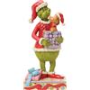 Enesco Figurina Grinch Jim Shore Che Spunta Da Una Scatola Regalo