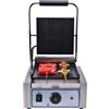 Attrezzature Professionali Piastra Grill WRL1 Smart Line - Piastra Superiore Rigata e Inferiore Liscia - Dimensione Piano Cm 23,5 x 22,5
