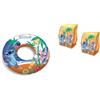 Mondo Toys - set braccioli e ciambella bambini mare estate piscina (stitch)
