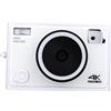 Annadue Fotocamera Digitale 4K Fotocamera per Vlogging WiFi da 64 MP con Zoom 18X Messa a Fuoco Automatica Luce di Riempimento Batteria da 1350 MAh per Studenti Adolescenti (WHITE)