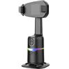 Denash Supporto per Telefono con Rilevamento Automatico del Volto, Supporto per Cellulare Girevole a 360° con Controllo Gestuale e Telecomando, Treppiede con Rilevamento del Volto