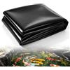 DELAESI 3 x 2 m Telo per Laghetto da Giardino HDPE Fodera Laghetto Flessibile Rivestimento per Laghetto Spessore 0,2 mm Pellicola per Laghetto Fodera Per Laghetto Telo Laghetto per Giardino Stagni Fontane
