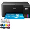 Epson EcoTank ET-2865 - Multifunktionsdrucker - Farbe - Tintenstrahl - ITS - A4 (Medien) - bis zu 10 Seiten/Min. (Drucken) - 100 Blatt - USB, Wi-Fi - Schwarz (C11CJ67433)