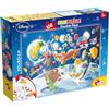 Liscianigiochi Lisciani Giochi Disney Puzzle DF Supermaxi 108 Mickey Mouse in Space