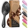 Flipfeld GmbH marQus Bio: spazzola per capelli e spazzola districante senza effetto statico - nera