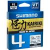 SHIMANO Treccia 4 fili Kairiki 4 Steel Gray 300 m - D.0,06 mm - R.4,4 kg - LDM64TE0606030S