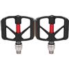 Qqmora Pedali per Bici da Strada Design Autobloccante Ad Alta Resistenza per Ciclismo 1 Paio Lega di Alluminio Leggera 4,4x3,7x0,6 Pollici
