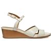 Geox Sandalo da donna D Marykarmen a Zeppa, Lt Sand, 37 EU
