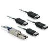 DeLock Anschlsse Host 1 x Mini SAS SFF-8088 Stecker Gert 4 x eSATA Buchse Serial Attac