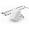 Belkin WCA006vf1MWH-B5 Bianco Interno (BELKIN 20W USB-C CHARGER WITH - POWER DEL