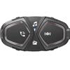Cellular Line Interfono ACTIVE singolo Casco Moto 4 Motociclisti 1Km MUSICA GPS SMARTPHONE