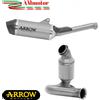 Arrow KTM 890 SMT 25 Terminale Di Scarico Moto Race-Tech Alluminio Con Raccordo