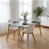 MIlani Home THOMAS - tavolo da pranzo scandinavo 120x80