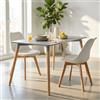 MIlani Home THOMAS - tavolo da pranzo scandinavo 140x80