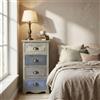 MIlani Home KEIRA - mobiletto in legno con cassetti