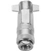 RUNROTOO Connettore aria compressa, valvola di collegamento rapido per tubo d'aria, accessori di collegamento per compressore e serbatoio, adattatore anti-perdite, per uso industriale