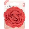 invisibobble Clipstar L Fleur de Coral (1 pezzo) - Grande fermaglio per capelli con fiore 3D - Fermaglio per capelli per donne e ragazze - Perfetto per acconciature eleganti, primavera e capelli