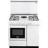 De Longhi Cucina a Gas 4 Fuochi + 1 Elettrico Forno Elettrico con Grill 42 Litri LxP 86x50 cm colore Bianco - Smart SEW8541 N EDM