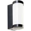 Sovil Applique LED da esterno Sovil Rollo 598 lm bi-emissione 7,6x17 cm