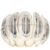 Slamp Fiordlys Suspension Round lampada a sospensione Silver
